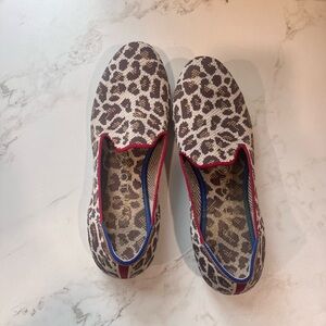 Rothy’s Leopard Print Slip-On Shoes
